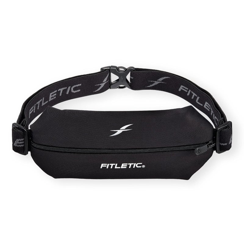 Fitletic Active Lifestyle Fanny Pack & Mini Sports Running Belt For Men & Women â€“ Lightweight, Low Profile- Ultra-Soft Expandable Lycra Pouch - Fits All Phones â€“ Inner Pocket - Image 1